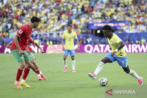Brasil dan Maroko berbagi poin pada laga Grup C Piala Dunia 2026