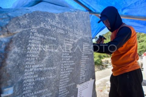 Pembangunan monumen galodo Sumatera Barat