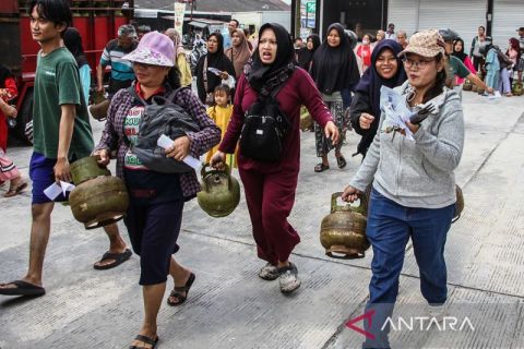 Operasi pasar elpiji subsidi di Palangka Raya