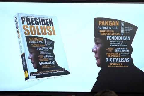 Buku Presiden Solusi dirilis, ulas 108 solusi Prabowo hadapi persoalan