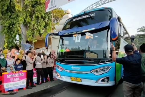 Kemenhaj Cilegon siapkan 10 unit bus dan tiga truk jemput jamaah haji