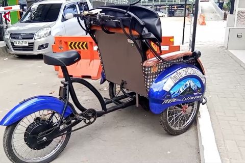 Pemkot Yogyakarta transformasi bentor jadi becak listrik