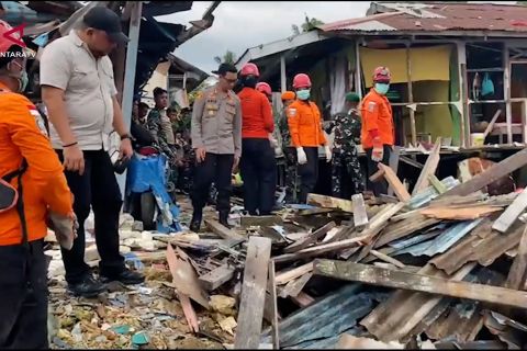 Polda Papua temukan 32 potongan tubuh korban ledakan di Biak
