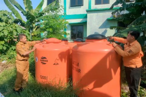 BPBD Madiun siapkan tandon air hadapi ancaman krisis air bersih