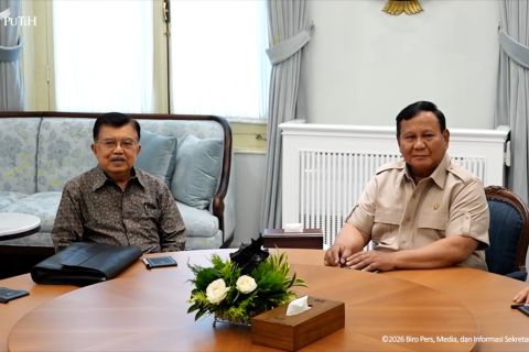 JK temui Presiden Prabowo, bahas peningkatan energi hingga perdamaian