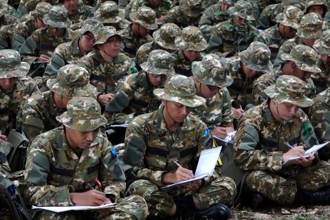 Ratusan calon manajer Koperasi Desa jalani Latsarmil
