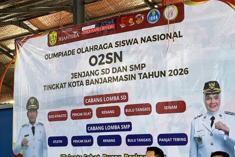 Ratusan pelajar Banjarmasin ramaikan ajang O2SN