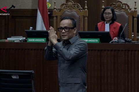 Eks Wamenaker Immanuel Ebenezer dijatuhi hukuman 4,5 tahun