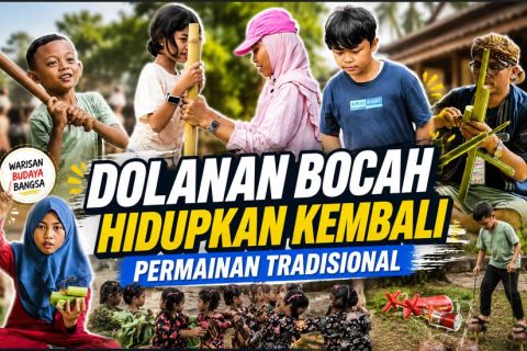 Dolanan Bocah hidupkan kembali permainan tradisional