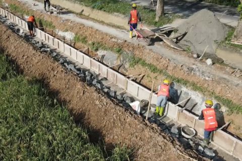 Pemkab Banyumas percepat pembangunan irigasi antisipasi kekeringan