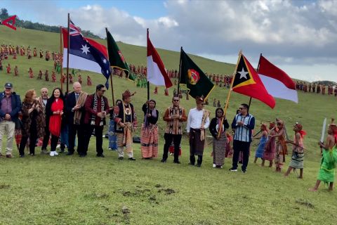 Tarian Persahabatan meriahkan Festival Fulan Fehan di Belu, NTT