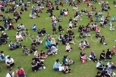 Nonton bareng piala dunia di Padang
