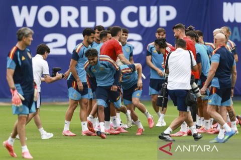 Timnas Spanyol siap tantang Prancis pada semifinal Piala Dunia 2026