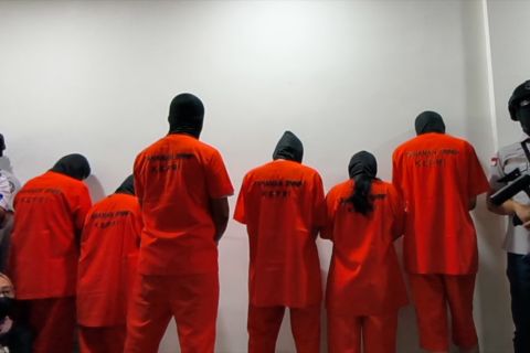 BNN grebek gudang narkoba di Batam, enam orang ditangkap