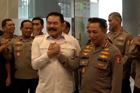 Kapolri temui Jaksa Agung bahas sinergi Polri dan Kejagung