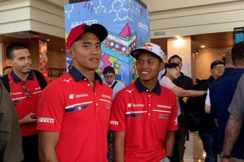 Veda dan Mario siap tampil maksimal di Pertamina Grand Prix 2026