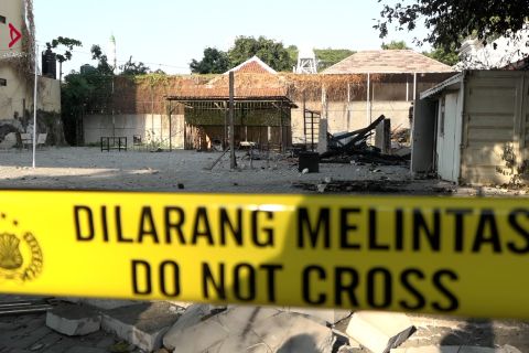 Polri-TNI berjaga cegah gangguan keamanan akibat bentrok di Pegangsaan