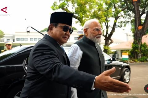 Prabowo dan PM India bahas penguatan kerja sama bilateral