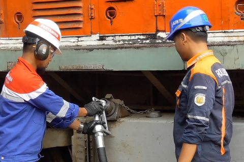 Biosolar B50 mulai digunakan seluruh armada KAI Sumut