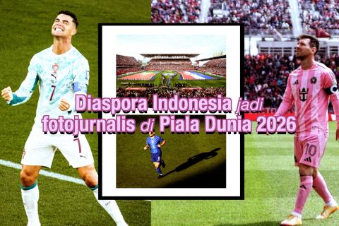Diaspora Indonesia jadi fotojurnalis di Piala Dunia 2026