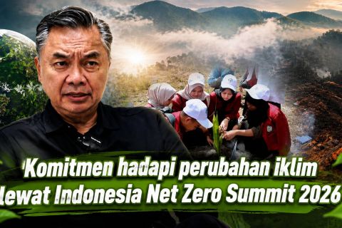 Komitmen hadapi perubahan iklim lewat Indonesia Net Zero Summit 2026