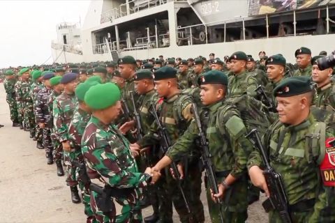 Kodam VI/Mulawarman paparkan hasil tugas Satgas Pamtas di Puncak Jaya