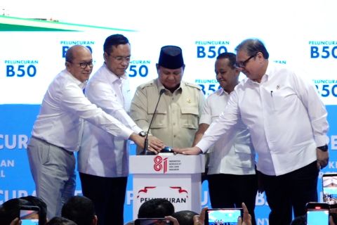 Pemerintah resmi luncurkan program mandatori B50, pertama di dunia