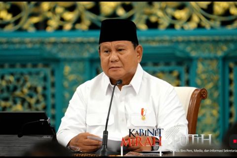Presiden Prabowo Pimpin sidang Kabinet Paripurna