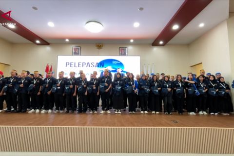 SDM berdaya saing, 74 peserta asal Makassar berangkat magang ke Jepang