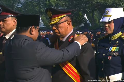 Momentum eks ajudan Presiden Soekarno dianugerahi pangkat kehormatan