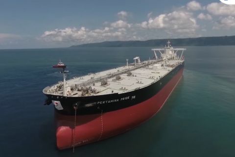 Kapal Pertamina Pride berhasil melintasi Selat Hormuz