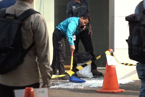 Kaca kantor BGN pecah, Polsek Menteng tepis dugaan penembakan