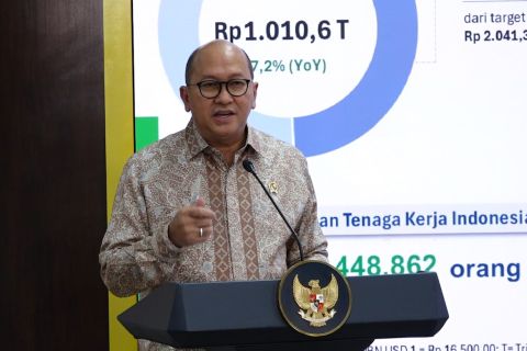 Rosan: Realisasi investasi semester I-2026 capai Rp1.010,6 triliun