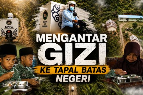 Mengantar gizi ke tapal batas negeri