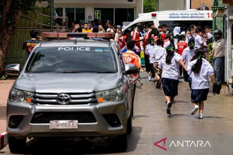 Tujuh korban  tewas dalam insiden penembakan di sebuah sekolah di Thailand