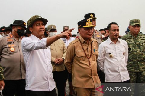 Menhut tinjau penanganan karhutla di Palangka Raya