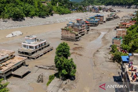 Dahsyatnya banjir Bandang Nepal: Kota Nuwakot lumpuh total, korban hilang tembus 910 jiwa