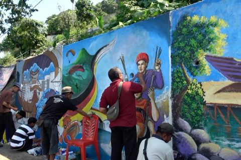 Melestarikan lingkungan lewat lomba mural