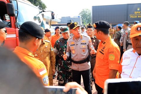Polda Banten apel siaga waspada bencana dan karhutla di musim kemarau