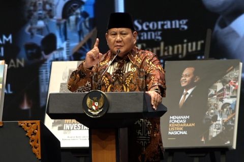 Prabowo sebut perjalanan hidup Bahlil jadi inspirasi generasi muda