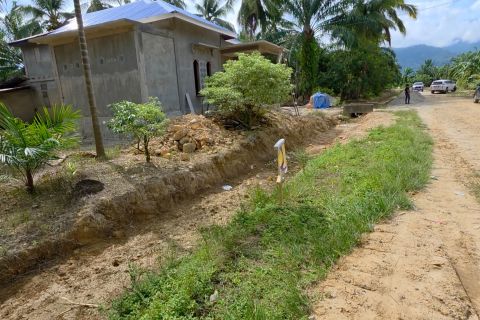Aceh Selatan bangun drainase 3,8 km di kawasan terdampak bencana