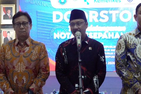 Empat kementerian/lembaga sepakat satu data tangani korban Napza