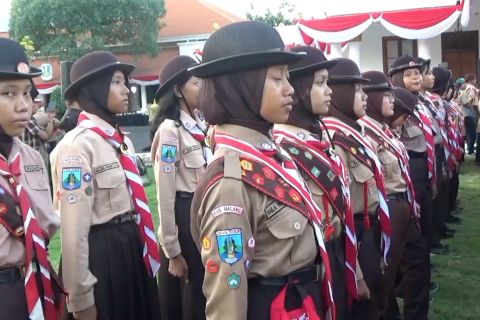 Gubernur Khofifah lepas kontingen Pramuka Jatim ke Jambore Nasional