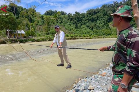 Jembatan Perintis Sikundo Aceh Barat mulai dibangun