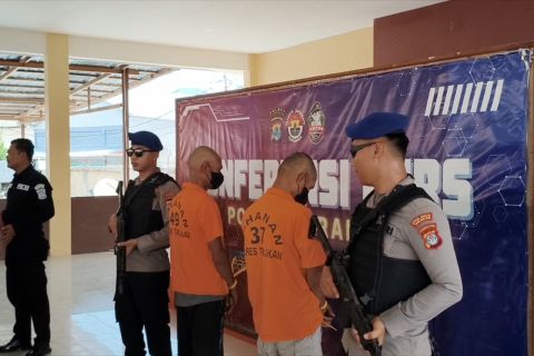 Polres Tarakan ringkus sindikat perompak laut bersenjata api