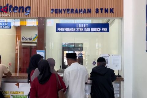 Penerimaan PKB di Palu capai Rp6,1miliar selama program insentif pajak