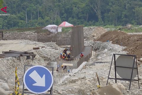 Penanganan jalan amblas di Aceh Tenggara capai 50 persen