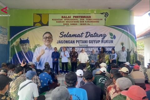 Tampung aspirasi, Menko Pangan kawal perbaikan irigasi di Banyuwangi