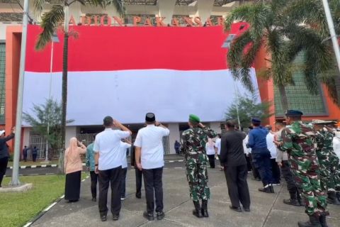 Bendera raksasa dikibarkan, Bogor gaungkan semangat nasionalisme