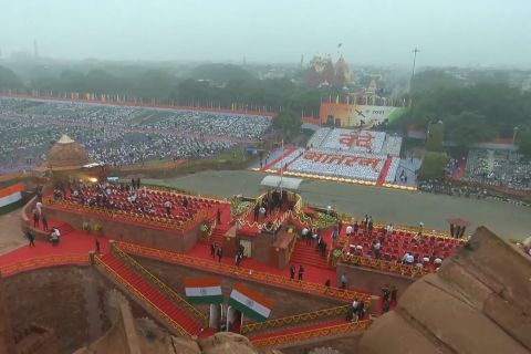PM Modi peringati HUT ke-80 Kemerdekaan India